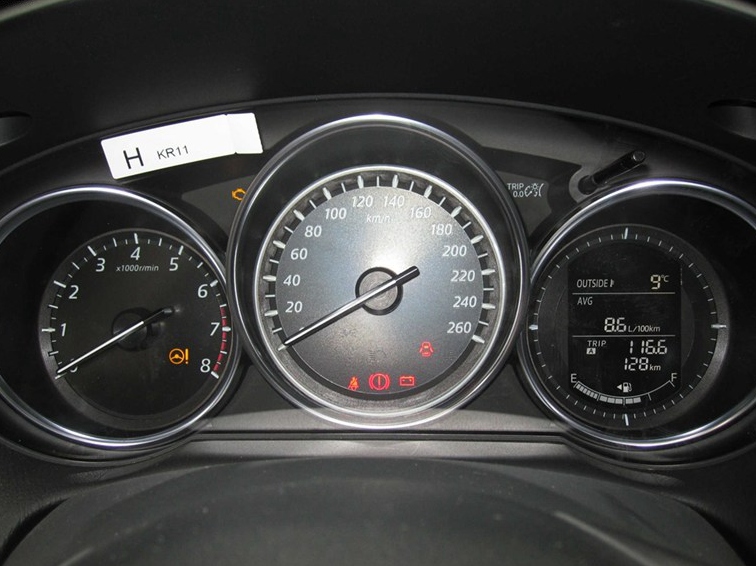 马自达CX-5 2013款 2.0L 手动两驱舒适型中控方向盘图片