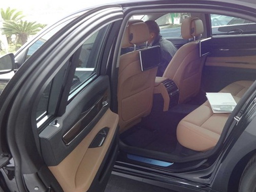 宝马7系 2013款 730Li 领先型车厢座椅图片