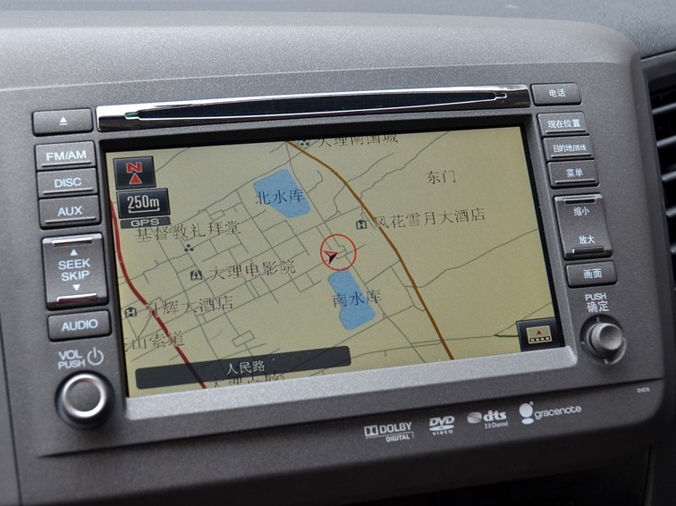 思域 2012款 1.8L 自动豪华导航版中控方向盘图片