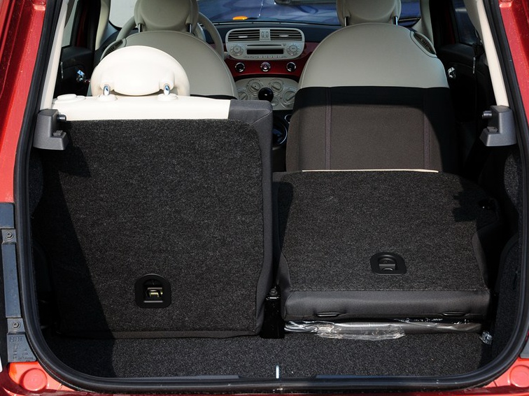 菲亚特500 2011款 1.4L 时尚版车厢座椅图片