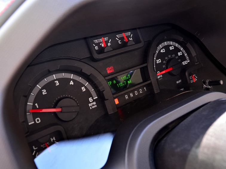 福特E350 2011款 5.4L 铂金限量版中控方向盘图片