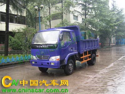 华川牌DZ5815PD型自卸低速货车