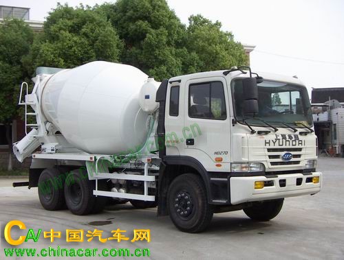华建牌HDJ5250GJBJA型混凝土搅拌运输车图片