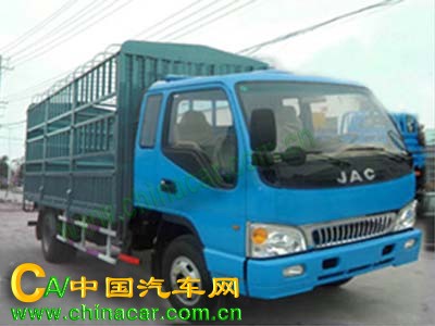 江淮牌HFC5162CCYKR1G型仓栅式运输车图片1