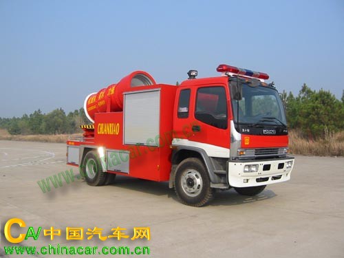 川消牌SXF5110TXFPY28型排烟消防车图片1