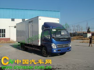 福田牌BJ5061VBBEA型厢式运输车图片