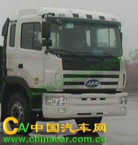 江淮牌HFC5280CCYK1R1型仓栅式运输车图片2