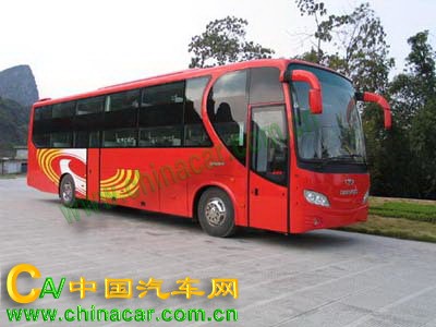 桂林大宇牌GDW6120HW5型卧铺客车图片2