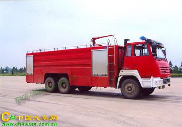 天河牌LLX5250GXFSG100ZD型水罐消防车图片