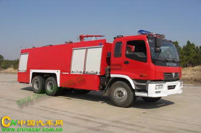 天河牌LLX5240GXFSG100型水罐消防车图片1