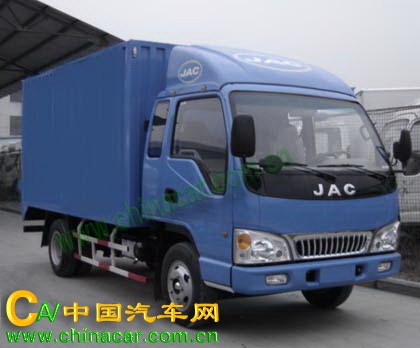 江淮牌HFC5062XXYK1R1T型厢式运输车图片3