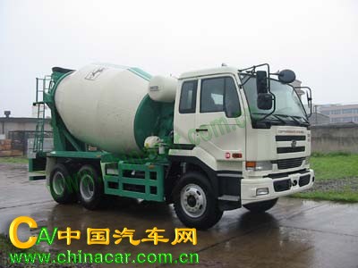 东风日产柴牌DND5241GJBCWB452K型重型混凝土搅拌运输车图片1