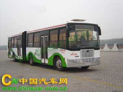 京华牌BK6141D1型铰接式城市客车图片1