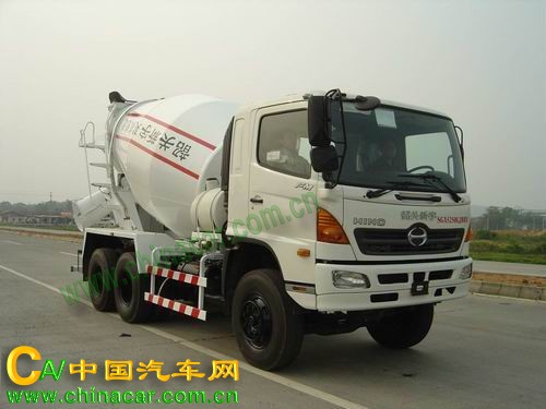 韶挖牌SGX5250GJBRY型混凝土搅拌运输车图片1