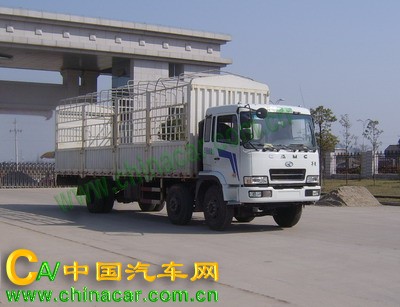 华菱之星牌HN5161Z19E3MCSG型仓栅式运输车图片1