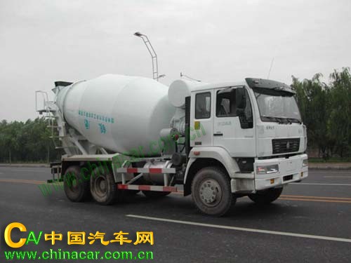 银盾牌JYC5250GJB型混凝土搅拌运输车