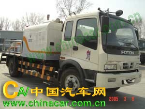 福田牌FHM5120THB95型车载混凝土泵车图片