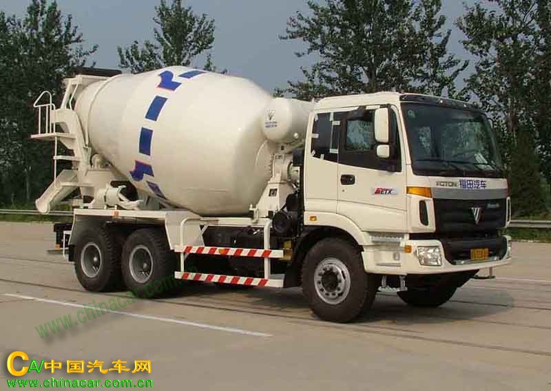 欧曼牌BJ5252GJB-1型混凝土搅拌运输汽车