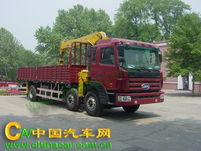 石煤牌SMJ5202JSQAC型随车起重运输车图片
