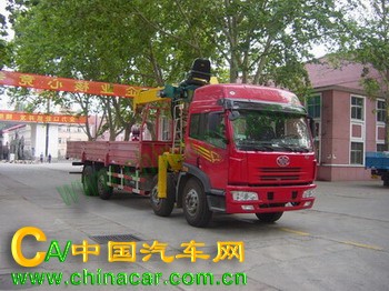 石煤牌SMJ5243JSQJC型随车起重运输车图片3