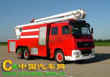 汉江牌HXF5250JXFJP18型举高喷射消防车图片