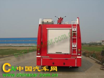 苏捷牌SJD5150GXFSG55W型水罐消防车图片2