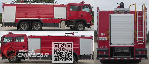 新东日牌YZR5320GXFPM170/T6型泡沫消防车图片3