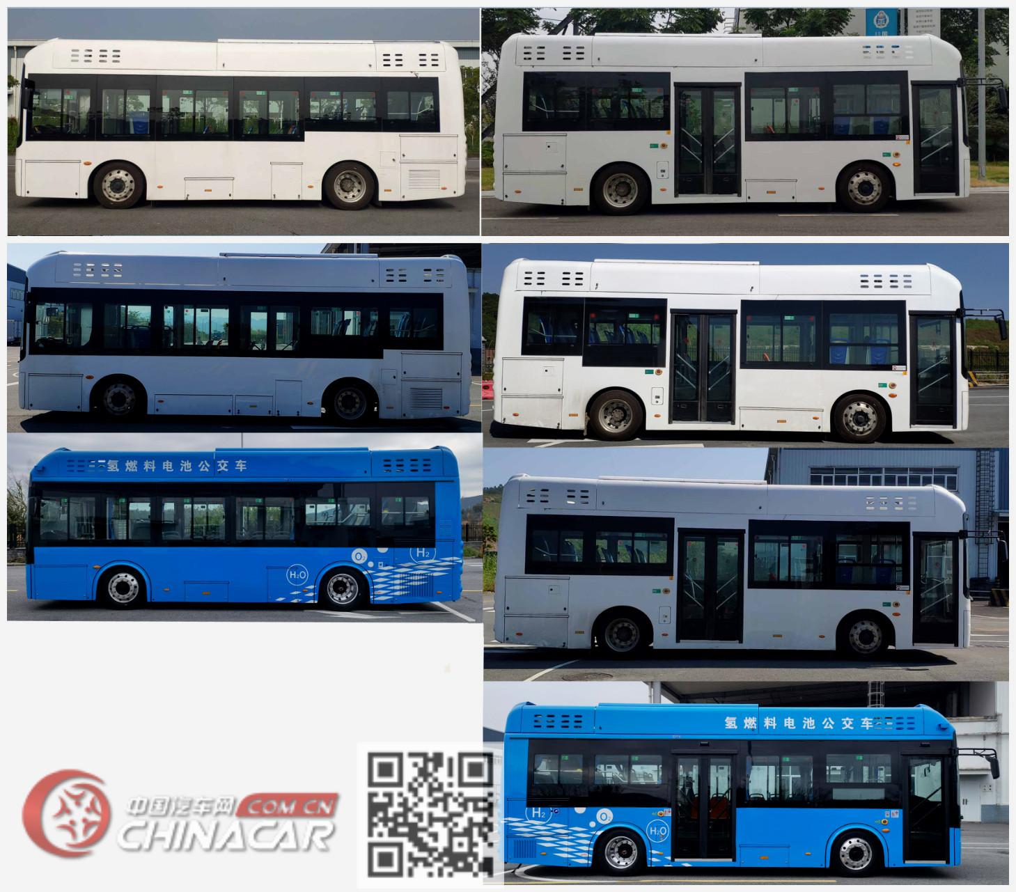 美锦飞驰牌QMJ6860FCEVGB1型燃料电池城市客车