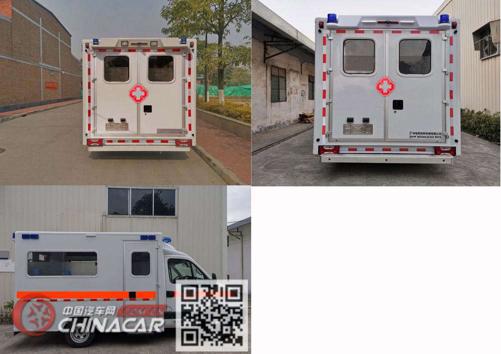 唯邦牌GWB5040XJH-EC6型救护车图片4
