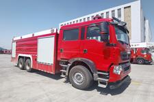 程力威牌CLW5270GXFGP110/HW型干粉泡沫联用消防车图片
