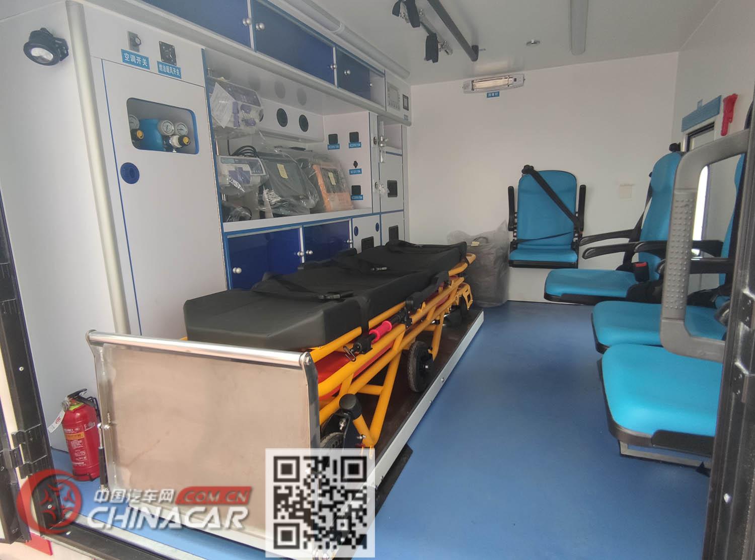 海能达牌HCV5060XJHD型救护车
