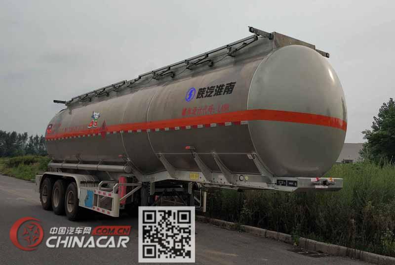 陕汽牌SHN9400GRYP448型铝合金易燃液体罐式运输半挂车