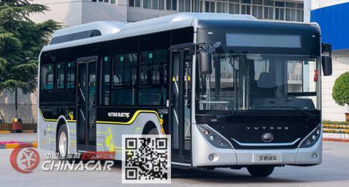 宇通牌ZK6106BEVG3E型纯电动低入口城市客车图片1