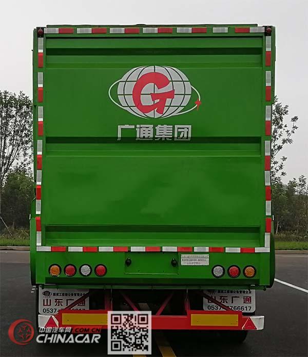 广通达牌JKQ9400ZLS型散装粮食运输半挂车