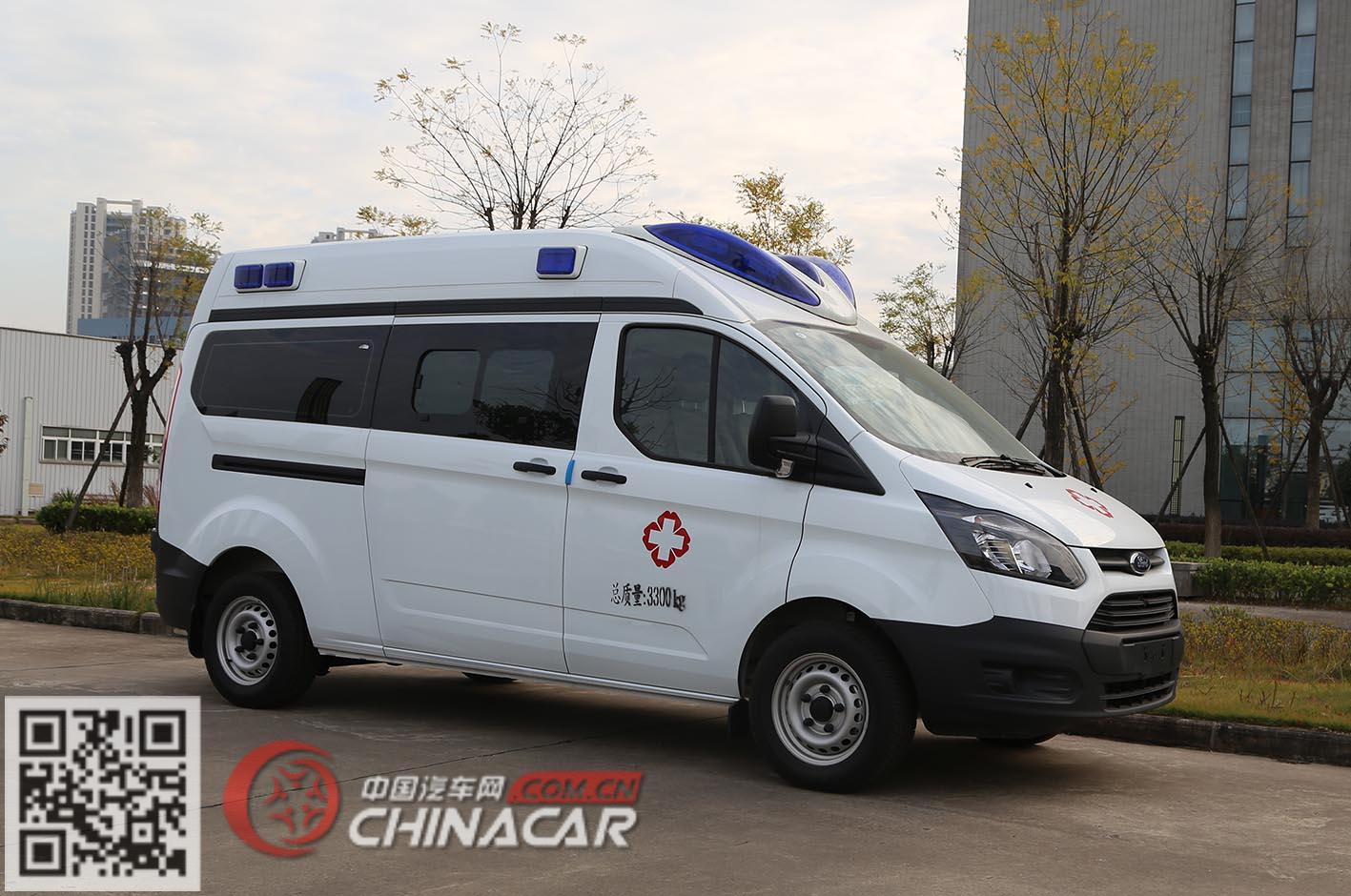 华中牌WH5030XJH型救护车图片