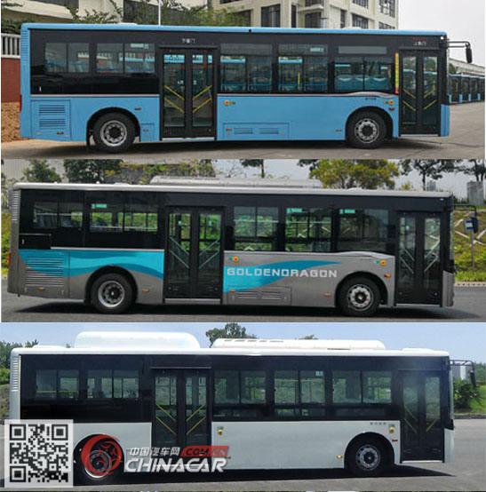 金旅牌XML6105JEVJ0CE型纯电动城市客车图片2