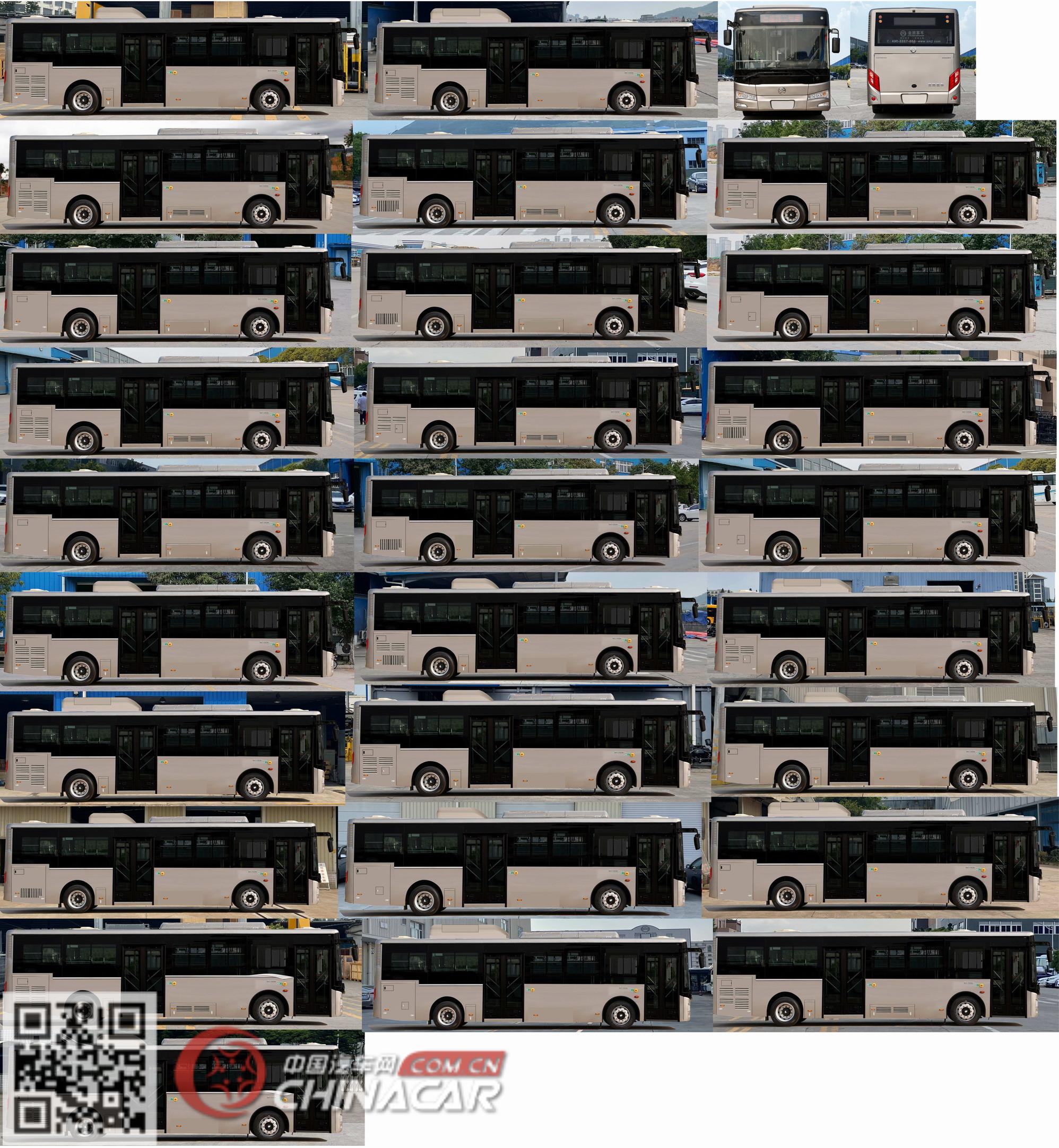 金旅牌XML6105JEVJ0CE型纯电动城市客车图片3