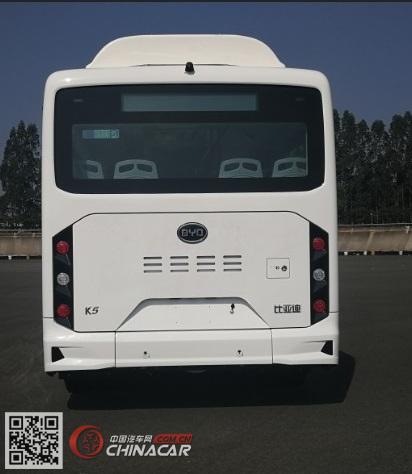 比亚迪牌BYD6600B3EV1型纯电动城市客车图片3