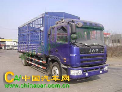 江淮牌HFC5162CCYK2R1HT型仓栅式运输车图片