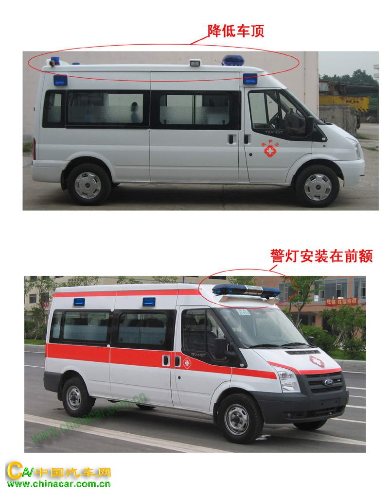 金徽牌KYL5030XJH-F型救护车