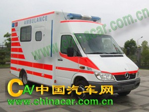 江铃牌JX5050XJHM型救护车图片