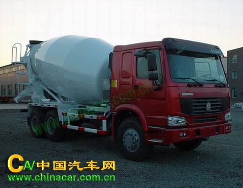 万荣牌CWR5257GJB40Z型混凝土搅拌运输车图片1