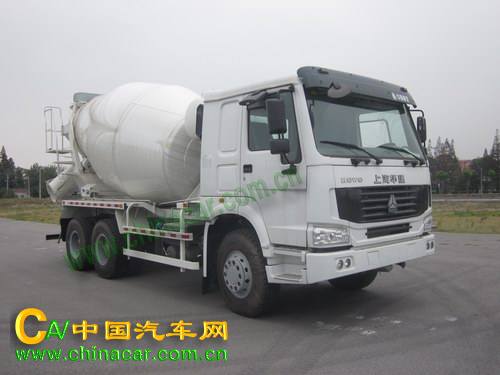 华建牌HDJ5256GJBHO型混凝土搅拌运输车图片