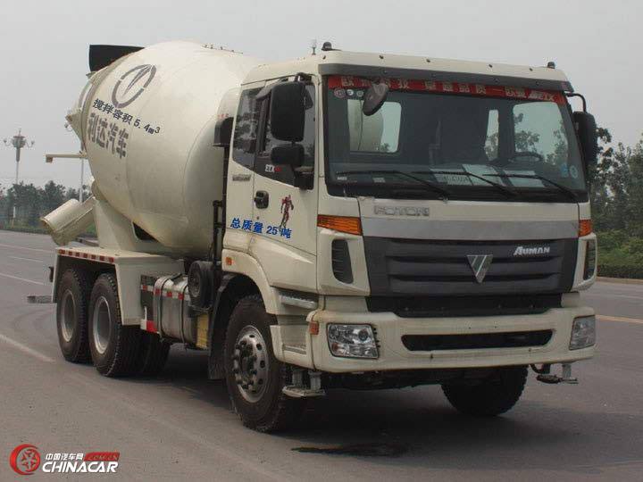 利达牌LD5250GJBA36Q型混凝土搅拌运输车图片
