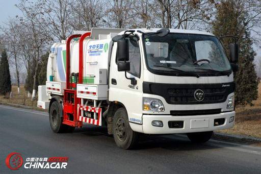 天路牌BTL5081ZZZ型自装卸式垃圾车图片