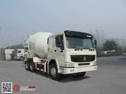 梁兴牌LX5252GJB型混凝土搅拌运输车图片
