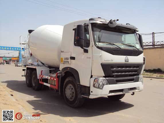 仙达牌XT5255GJBA740N型混凝土搅拌运输车图片