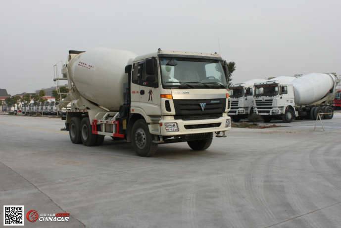 卡威牌KWZ5253GJBBJA型混凝土搅拌运输车图片1
