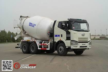 兆阳牌NZY5250GJBCAP66型混凝土搅拌运输车图片1