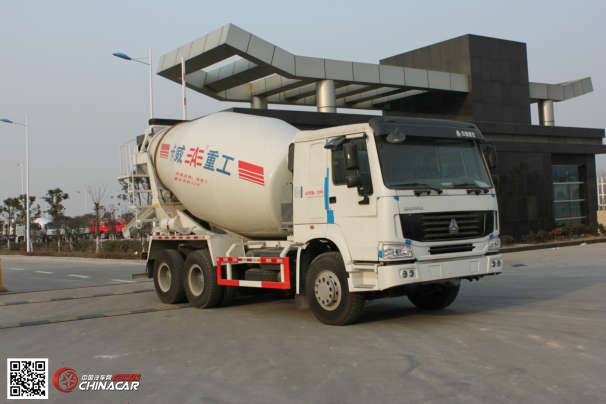卡威牌KWZ5257GJB40型混凝土搅拌运输车图片1